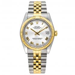 Rolex Datejust 31MM 68273 Two-Tone White Dial Watch